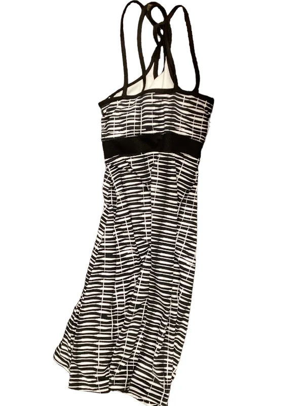 Black & White Athletic Dress Lola, Size S