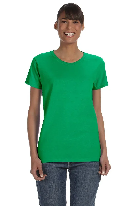 Gildan Womens Short Sleeve Crewneck T-Shirt - Irish Green