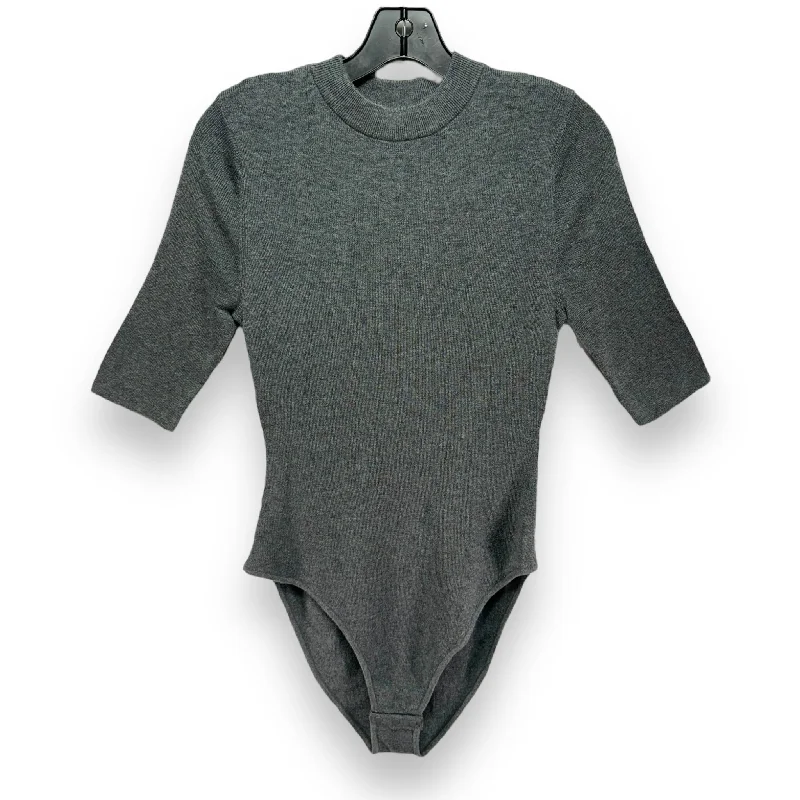 Bodysuit By aday In Grey, Size: M