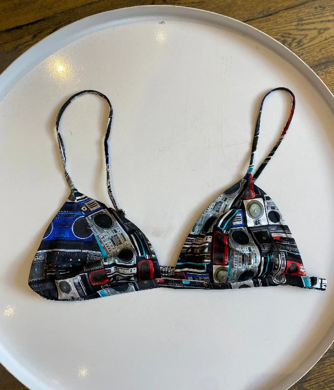 Fleur Du Mal Boombox Triangle Bra