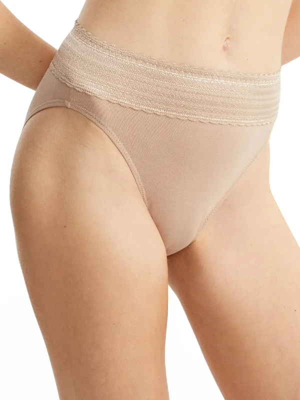 Warner's Women's No Pinching. No Problems. Cotton Hi-Cut Brief